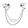 Metal Chain Nipple Clips Clitoris Breast Massage Clamps Adult Flirting Teasing Erotic Gadgets Sex Toys For Couples Multicolored