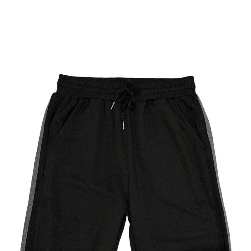 Men's Casual Pants 2 Stripes Sweatpants Casual Versatile Loose Drawstring Pants