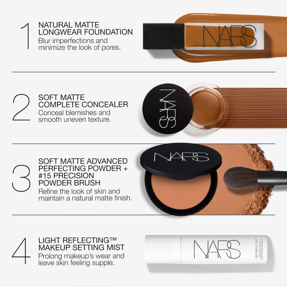 Nars Natural Matte Longwear Foundation 1 Fl Oz 30 Ml Yulong L1.5