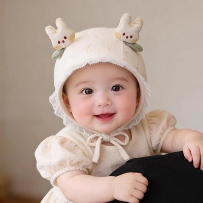 Infant Newborn Baby Hat - Spring/Autumn Windproof Ear Protection for Newborns