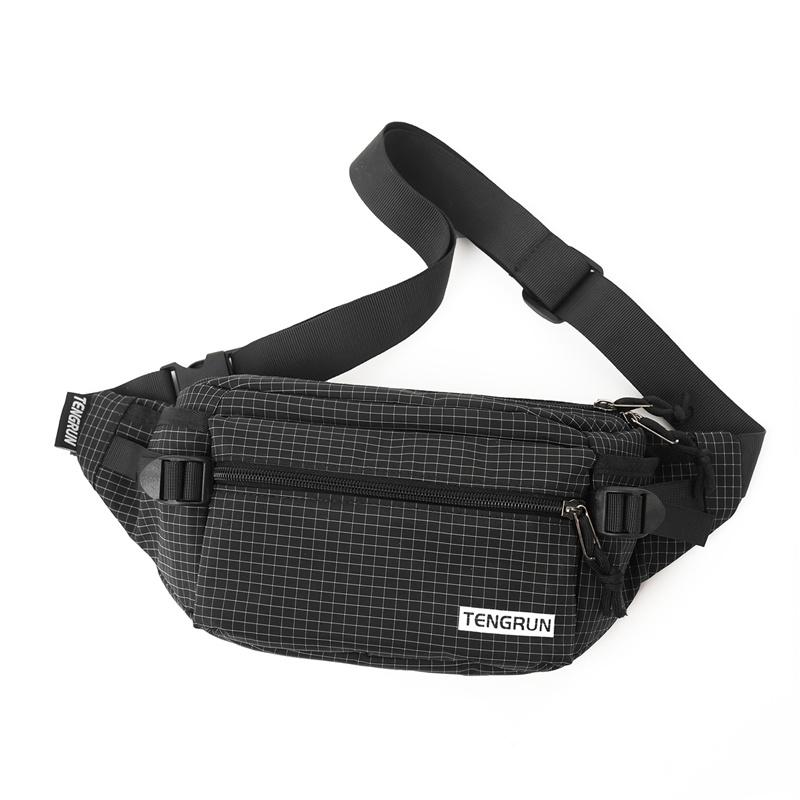 Studentská náprsní taška Pánská ledvinka Dámská crossbody taška