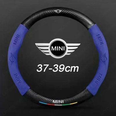 Car Steering Wheel Cover For Mini Cooper R50 R52 R53 R55 R56 F54 F55 F56 F60 R61 JCW