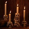 Don't Listen, Don't See, Don't Say. Resin Candle Holders, Decorations For Halloween Atmosphere