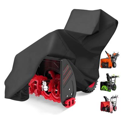 Snow Blower Cover 600D Waterproof Universal Fit Heavy Duty Protection Breathable Outdoor Snow Thrower Case