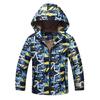 Boys' Winter Windproof & Waterproof Plus Velvet Warm Jacket - Children's Outdoor Mountaineering Windbreaker