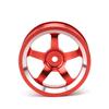4Pcs 1/10 Aluminum Alloy Wheel Hub Accessory RC Parts Fit for HSP 94123 Touring Drift CarRed