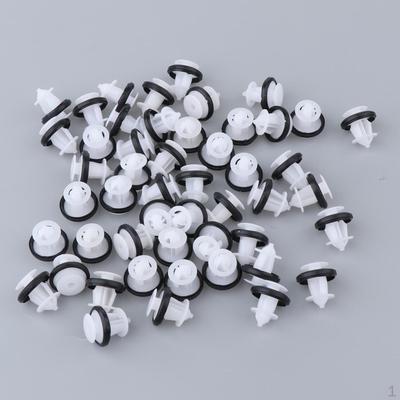 50 Pieces Assortment Car Panel Push Rivet Retainer Clip