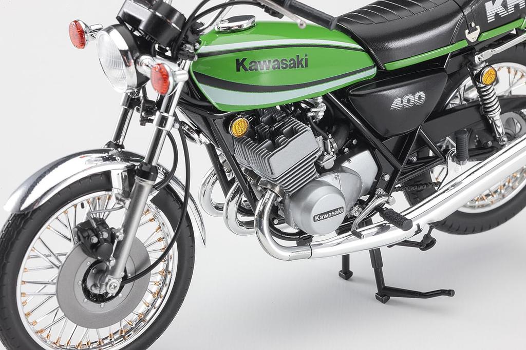 Hasegawa Motorrad-Serie Kawasaki Kunststoffmodellbausatz BK6 1/12 KH400-A7