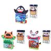 Factory Supply New Baby Tail Cloth Book Bb Call 3d Animal Puppet Cloth Book Tear-resistant Baby Book