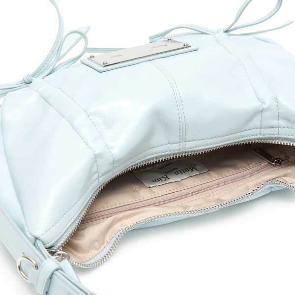 Matin Kim HALF SHIRRING RIBBON ROUND BAG - 6 Colors