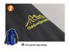 Men's Plus Size Winter Down Jacket and Pants: Fleece-Lined, Thick, Windproof, Waterproof Mountaineering Suit.