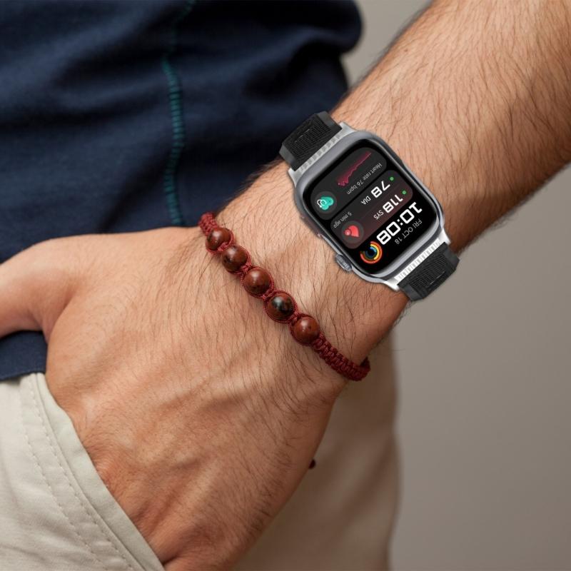strong  Silicone Replacement Straps Comfortable & Breathable Designs Wristband for Everyday Use Suitable for Watch 