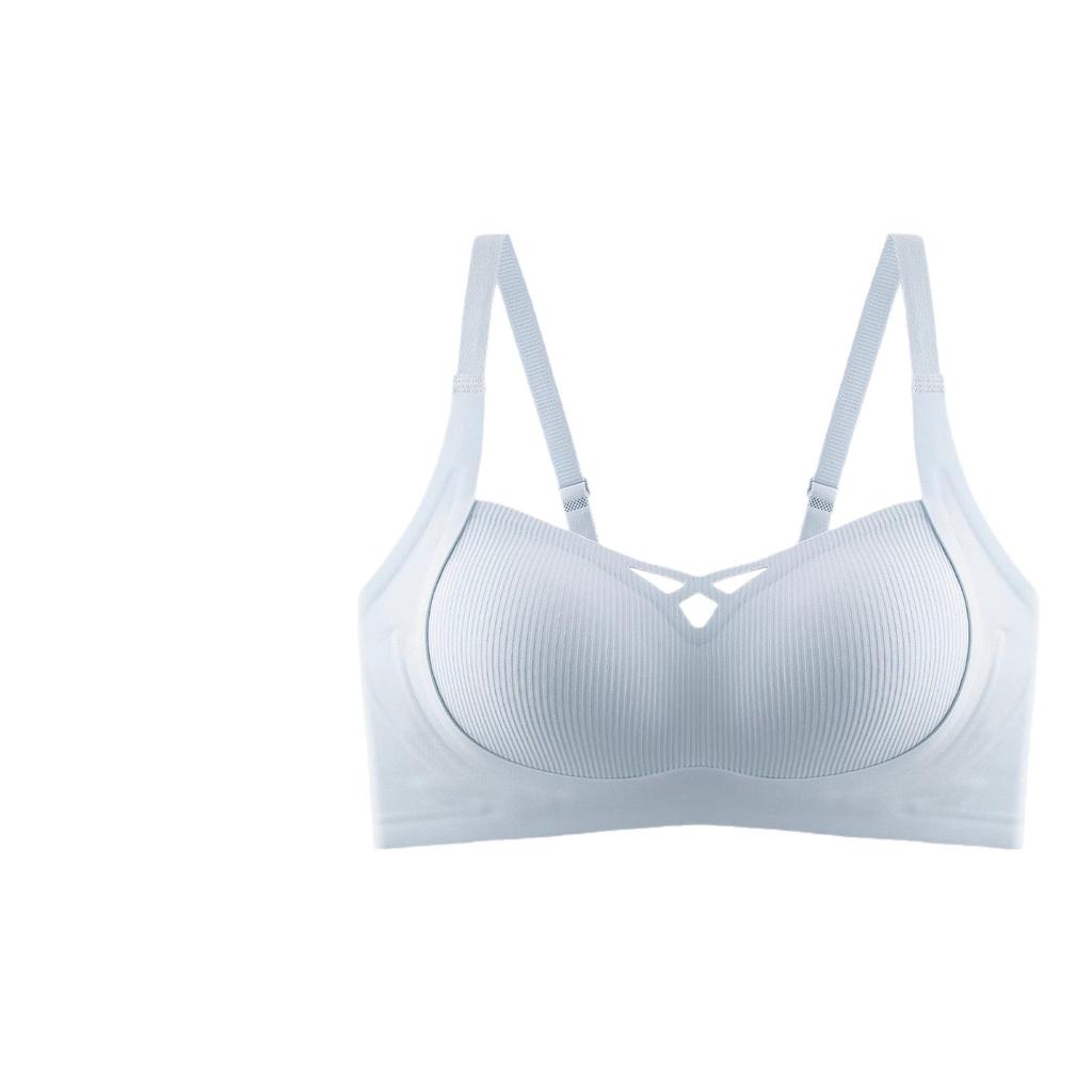 Traceless lift Soft support Cross underwear Women's small breasts gathered No steel ring Upper support Anti-sagging Anti-expansion bra cover