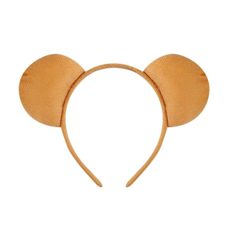 Милые Аксессуары для Костюма Товары для Вечеринки Карнавальные Костюмы Хэллоуин Косплей Набор Костюмов Животных Медведь Косплей Реквизит Повязка на Голову