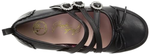 Yosuke Platform Shoes 4450021 Women's Black Size 22.0cm-22.5cm