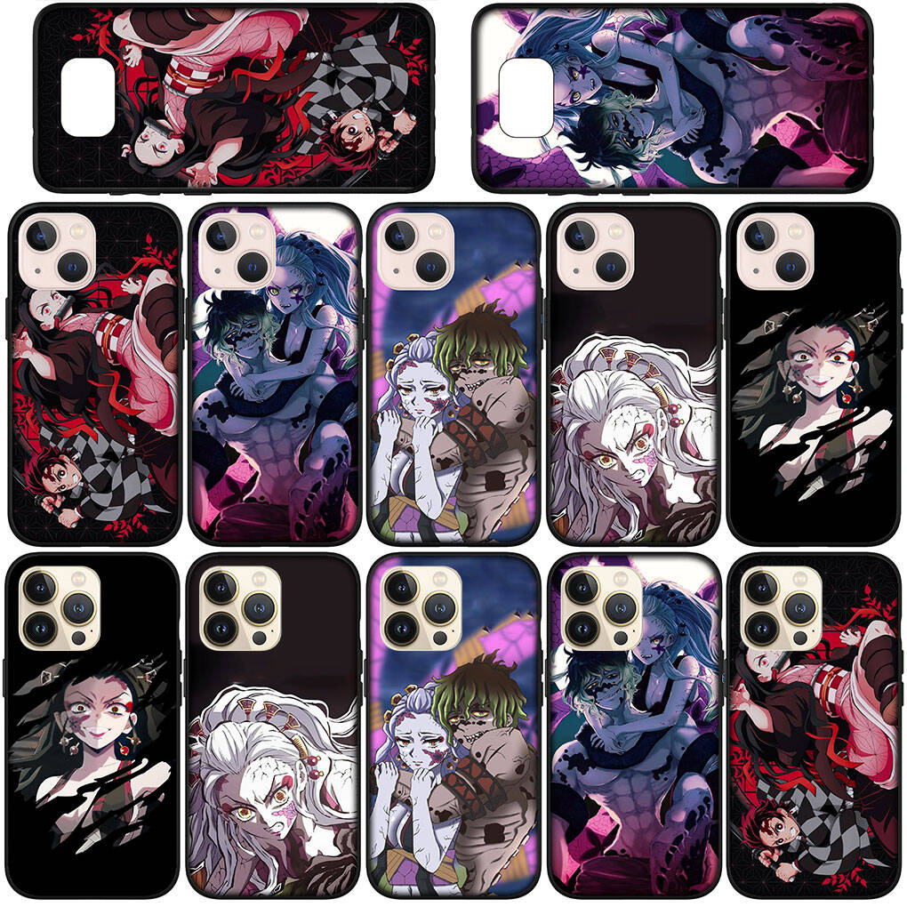 Case for iPhone 17 16 15 Xiaomi Poco F8 F7 X7 X6 M8 C85 C75 C71 Redmi Note 14 13 12 11 Pro Max A3 14C 13C 15C Daki Gyutaro Demon Slayer Tanjirou Cover
