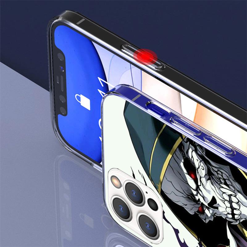 Overlord Anime Phone Case For iPhone 17 Air 16 Pro Max 16E 15 + 14 Plus 11 12 13 Mini 7 8 SE Gift Print Cover Fundas 17 Air 16 P