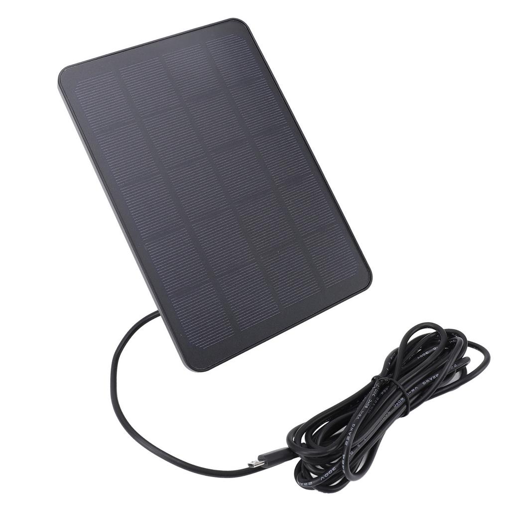 Überwachungskamera Solarpanel Außen 4W 5V USB Typ C IP65 Wasserdichtes Ladegerät für Eufy