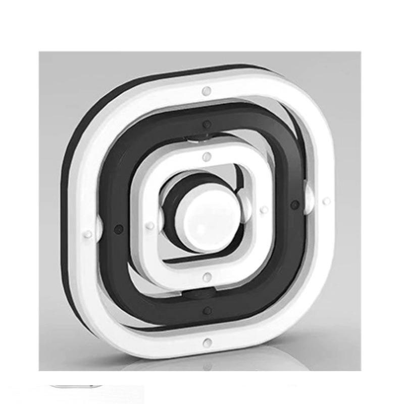 

Черно-белый гироскоп на кончик пальца Игрушка-антистресс Fidget Spinner аутизм СДВГ тревожность Сенсорная игрушка детский взрослый подарок