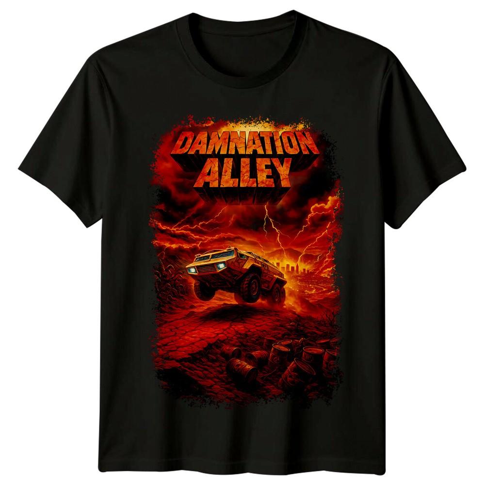 

Damnation Alley (1977) Movie Poster Inspired T-Shirt Retro 80s Tee L