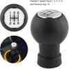 Qiilu 5 Speed Gear Shift Knob Stick Shifter Head for Swift SX4 2005-2010