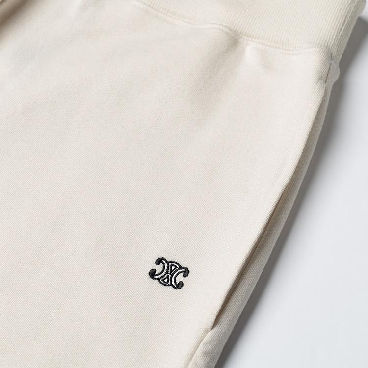 CELINE SS22 Casual Shorts Women's Ivory White 2Z057450I-01LI
