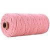 3mm Colored Cotton Rope for DIY Weaving, Tapestry, Binding, and Decorative Use