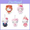 Adorável Pelúcia Hello Kitty Urso e Coelho Edição Limitada para Celebração do 50º Aniversário