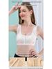 Plus Size Front Closure Sports Bra - Wire-Free, Breathable, Comfortable for Yoga & Running