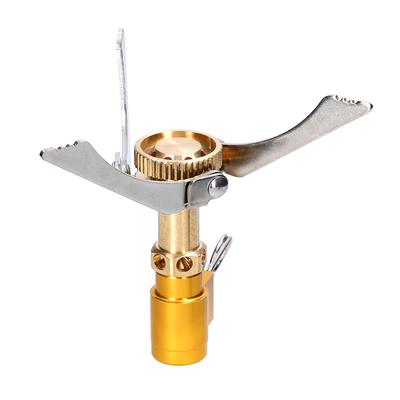 Tragbarer Campingkocher Backpacking GasBurner Faltbarer Campingkocherkopf 1600W zum Kochen im Freien