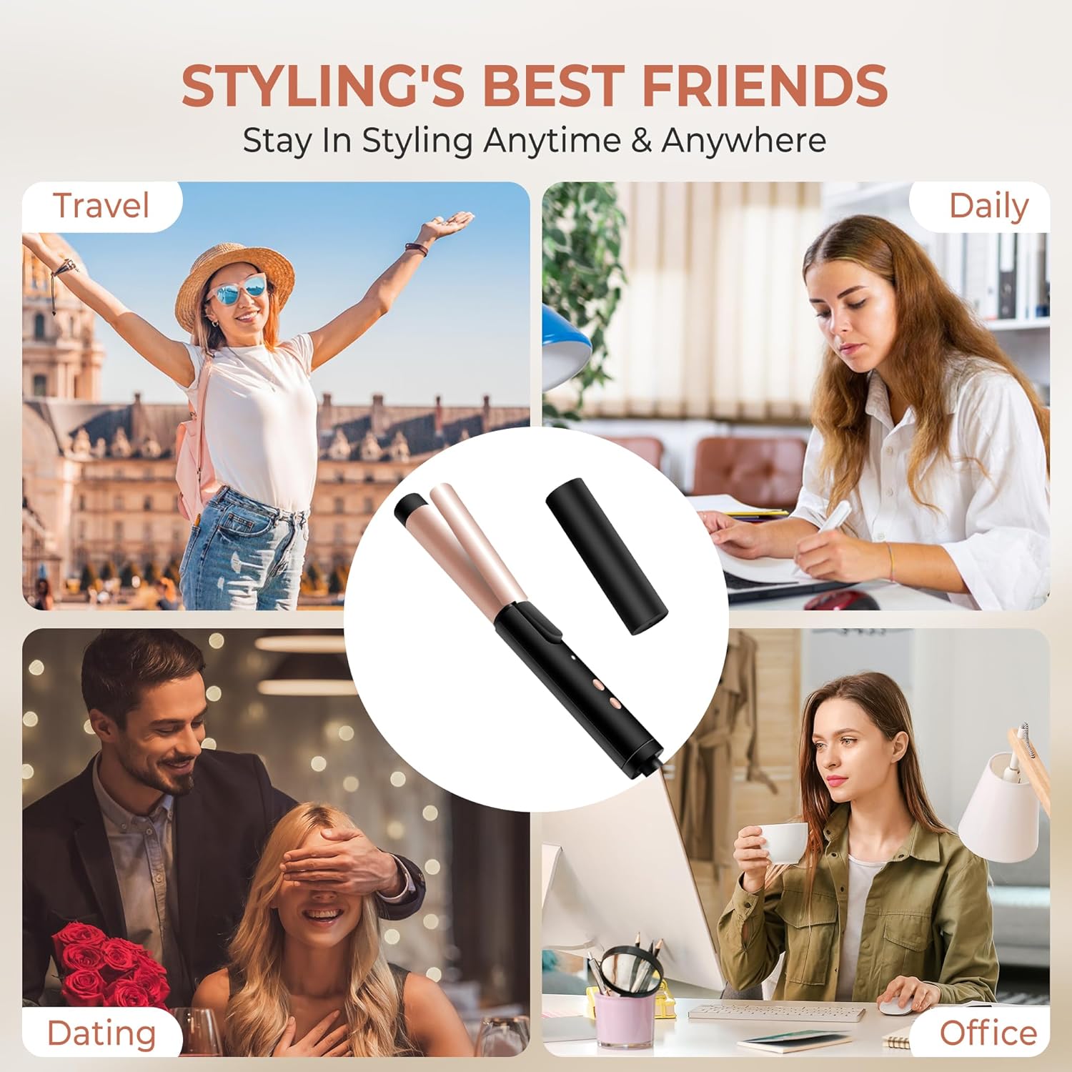 Мини-щипцы для завивки коротких волос — фото 2