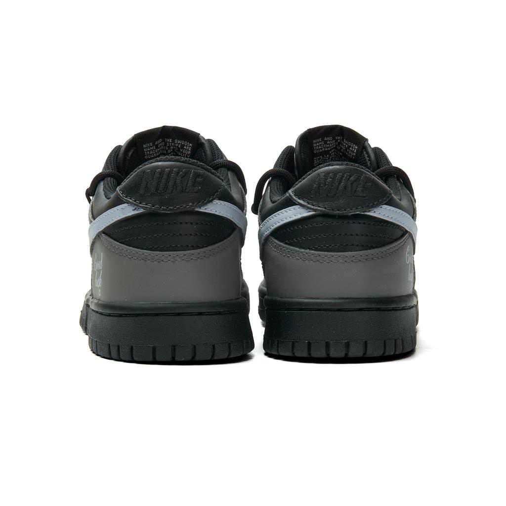 Nike Dunk Abrasion Resistant Low top Skateboard Shoes Unisex Black Gray HF5441-100(Team575-)
