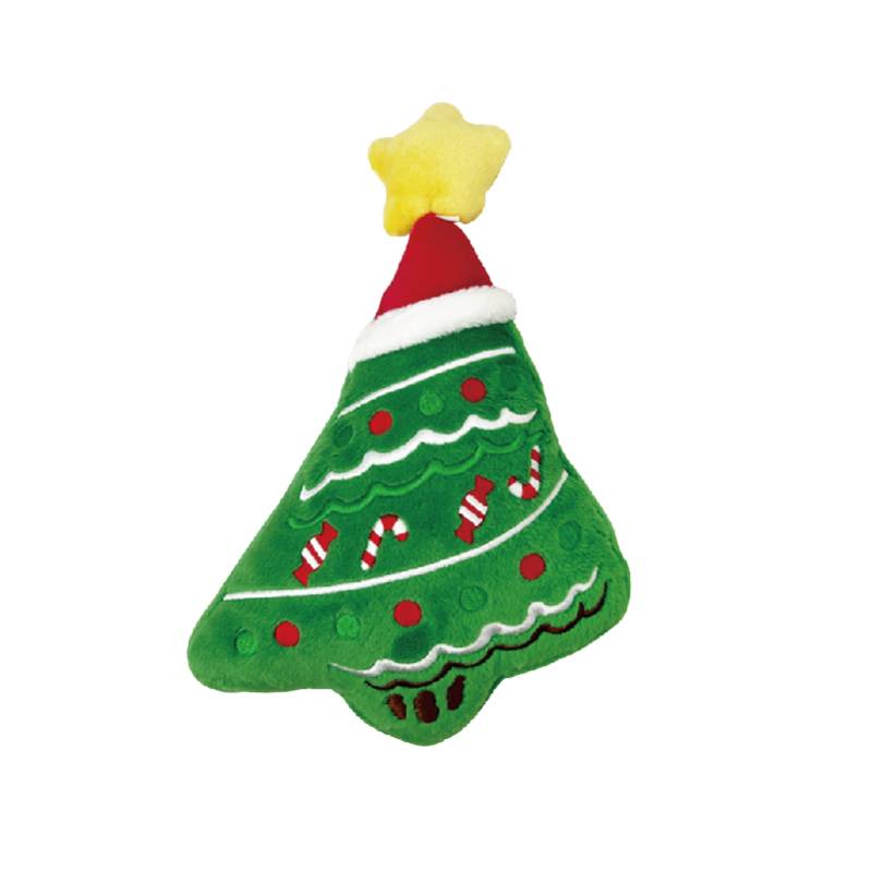 

Игрушки для собак Рождественская звуковая кукла Корги Сладкие пончики Питомец Укус Клей Гаражный набор Модель Tree