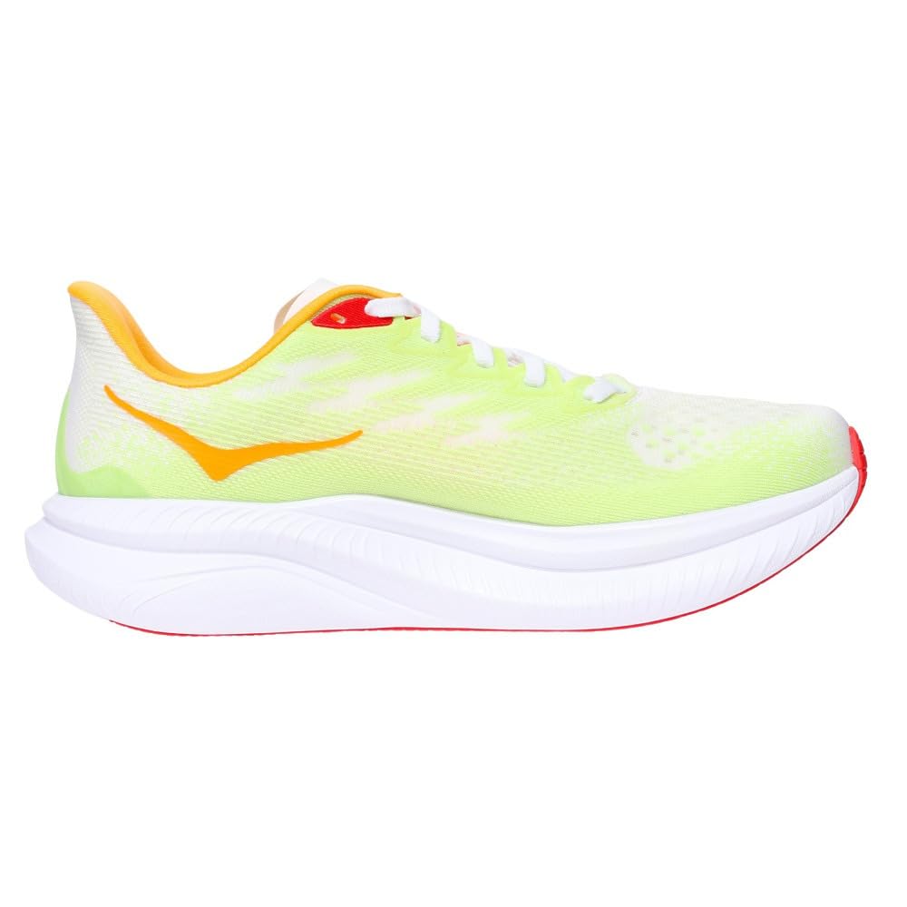 HOKA ONE ONE W MACH 6 WHITE LETTUCE / 23.0CM