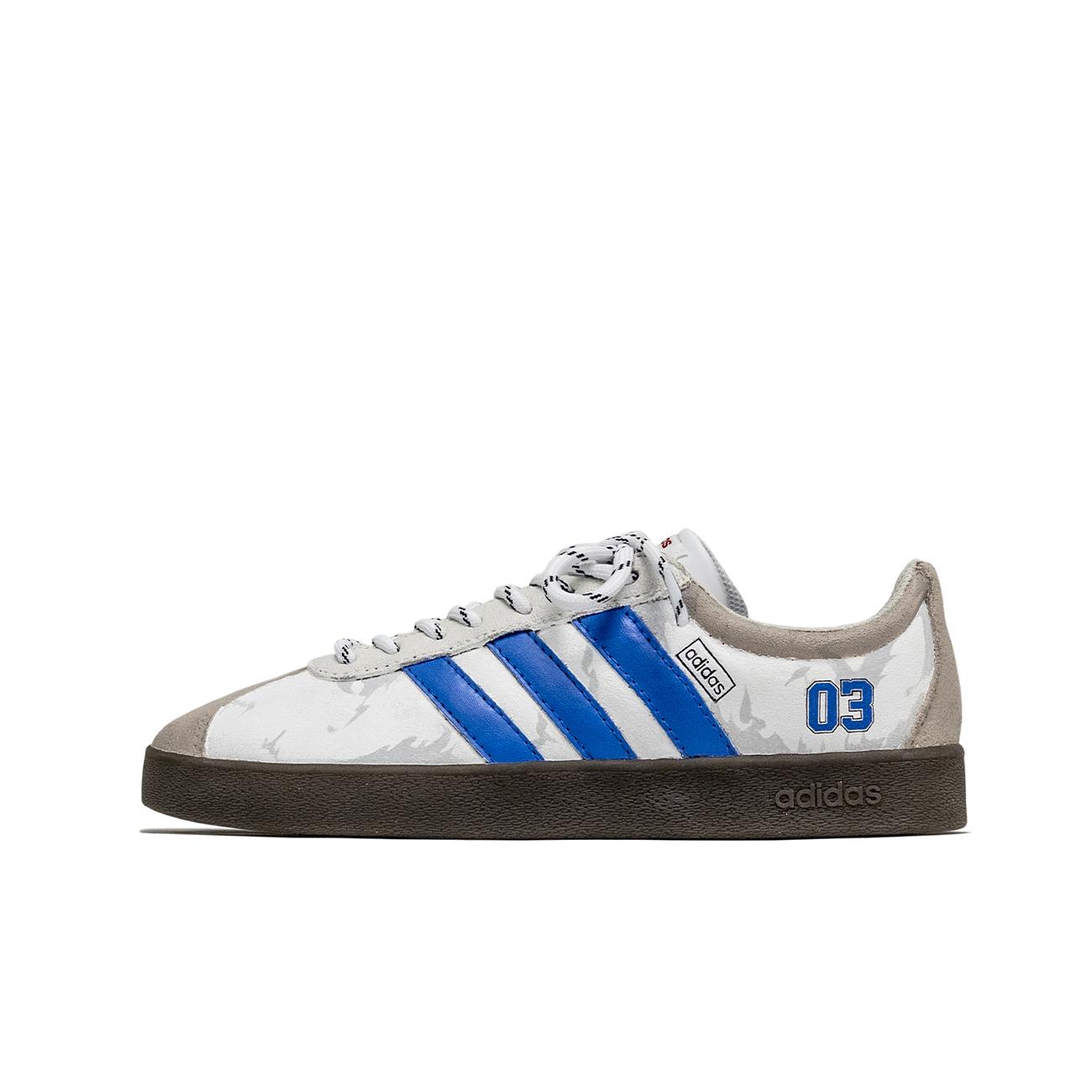 Adidas Neo VL Court Lifestyle P.M.S. 03 Slip Resistant Abrasion Resistant Slip Resistant Abrasion Resistant Low top HQ1802(Team584-) 41⅓
