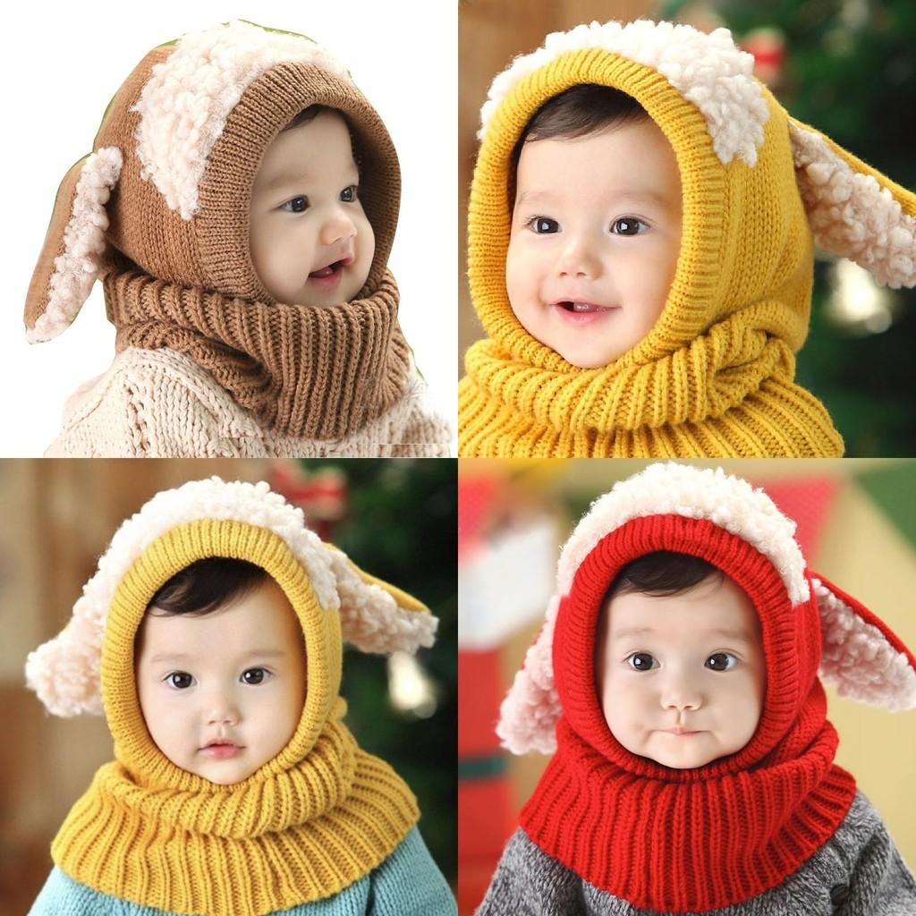 Korean Style Infant Beanie With Acrylic Material For Autumn And Cold Weather Use