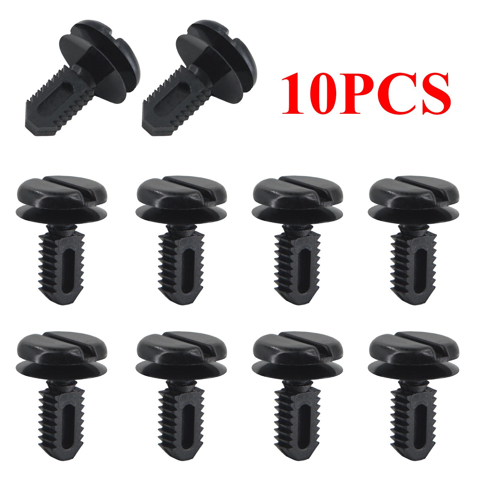 

10 шт. Крышка багажника автомобиля, приборная панель, крышка аккумулятора, экранированный зажим для багажника 51471945266, подходит для BMWE30 E91 E93 M3 M3 E36 E46 E60 X3