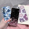 Flower Case For Samsung Galaxy A52 Phone Cover For Samsung A 52 Cases Soft Transparent Silicone Christmas Elk deer Back Covers