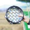 Colorful Bells Drum Handheld Tambourine Freestyles Hand Bells Musical Percussion Instrument for Family Party Child