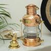 Brass Copper  Kerosene Lantern 35.56 Cm Nautical Maritime Home Office Room Decor Wedding Anniversary Birthday Christmas Gift