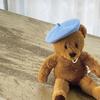 Style Ins Couleur Unie Fournitures pour Animaux Chapeau en Laine Peintre Accessoires pour Chiens Béret Mini Décoration Couvre-chef pour Photo