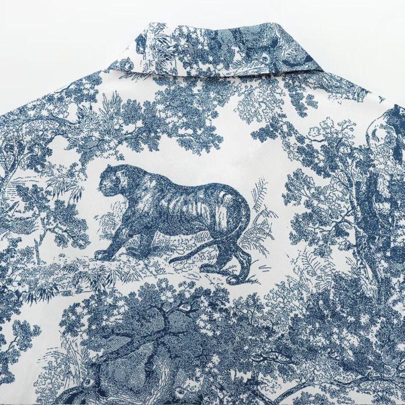 Kaslead New Arrival Women's Clothing Fashion Style Fashion Minimalist Print Casual Long Sleeves Tops Casual Pants Suit