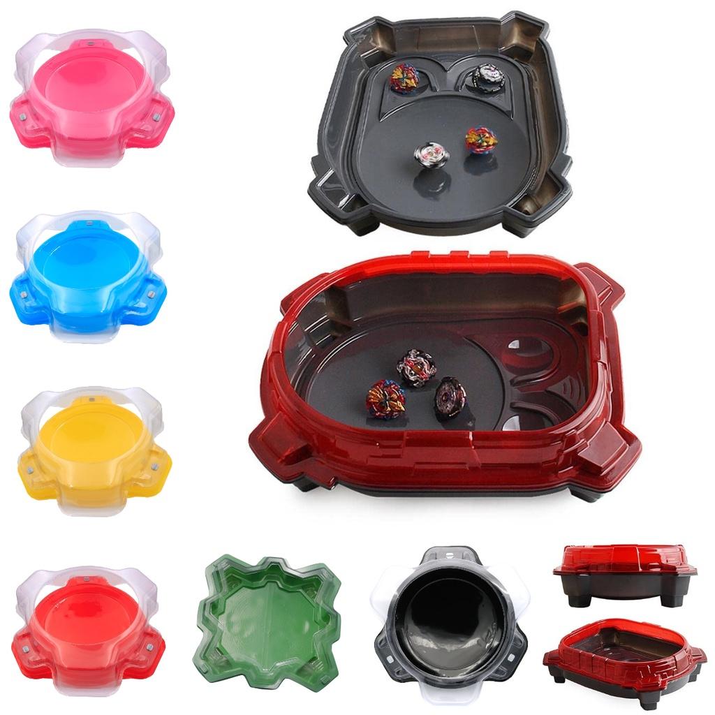 High-quality Plastic Gyro Disk Explosive Starstorm Spinning Top Card Head Pouch Packaging B-09 White
