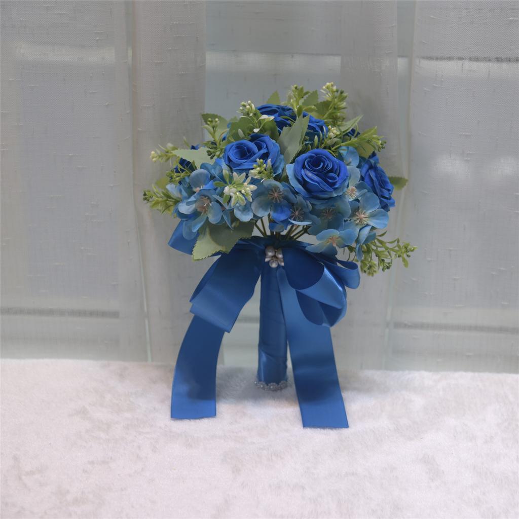 Top Quality Wedding Bouquet Artificial Rose Flower Bridal Bouquet Luxury Floral Arrangement
