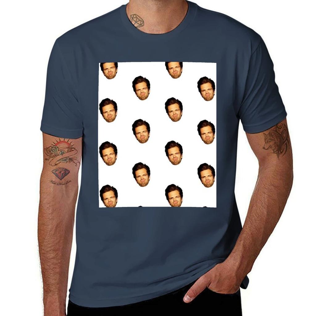 Sebastian Stan Being Confused Tshirt Quick Dry Training Short Sleeve Tee