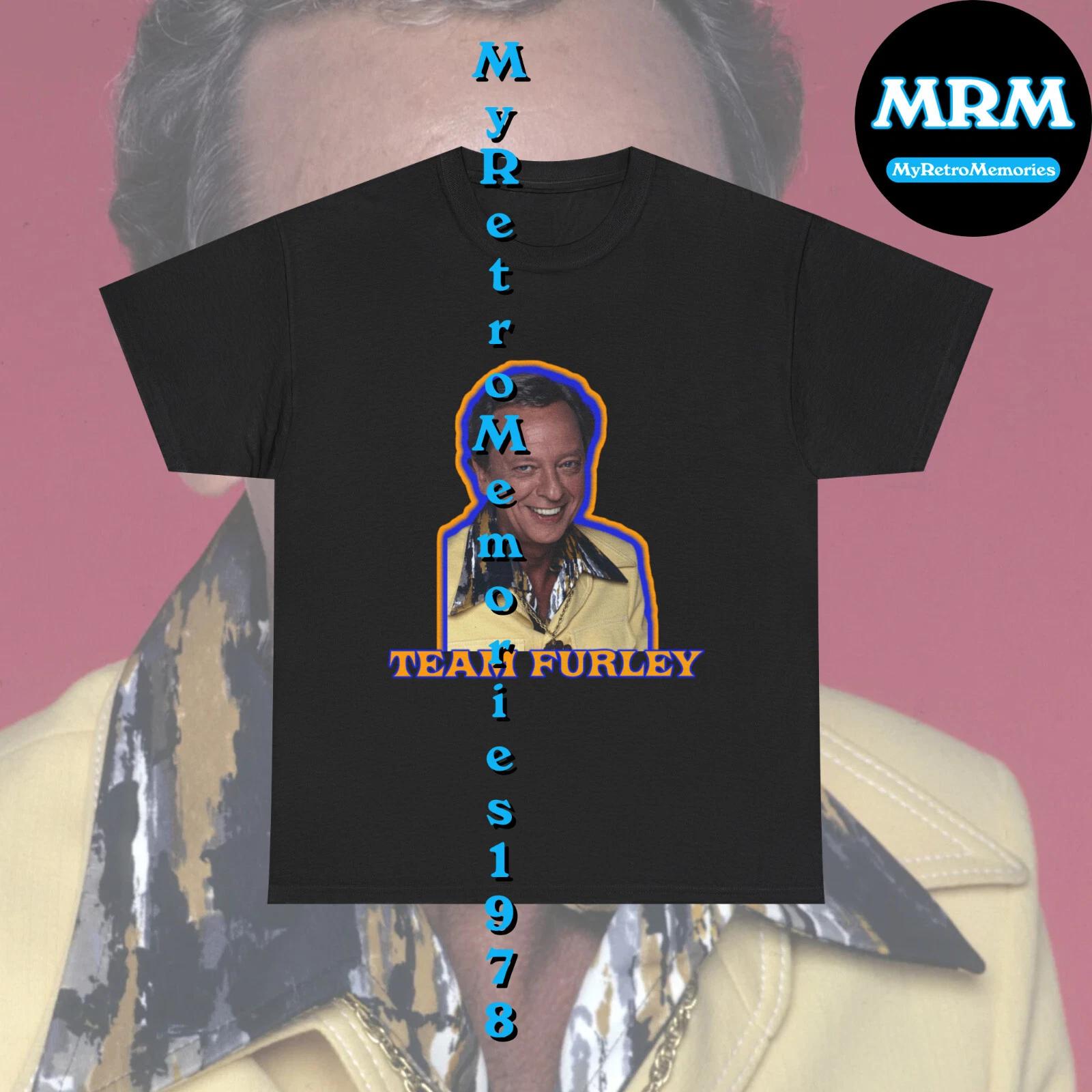 NEW Three s Company Team Roper or Team Furley Black or White Children s T-shirt S-L 120