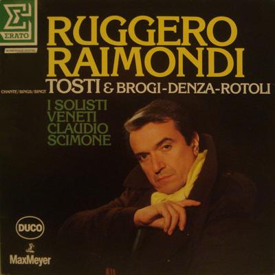 LP Record RUGGERO RAIMONDI / FRANCESCO PAOLO  - Chante / Sings / Singt NUM75171 Erato 1985 Europe Classical Used