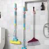 1/3Pcs Mop Clip Wall Mounted Storage Mop Organizer Holder Hanger Storage Rack Seamless Mop Clip Hook Household Mounted Hanging Racks