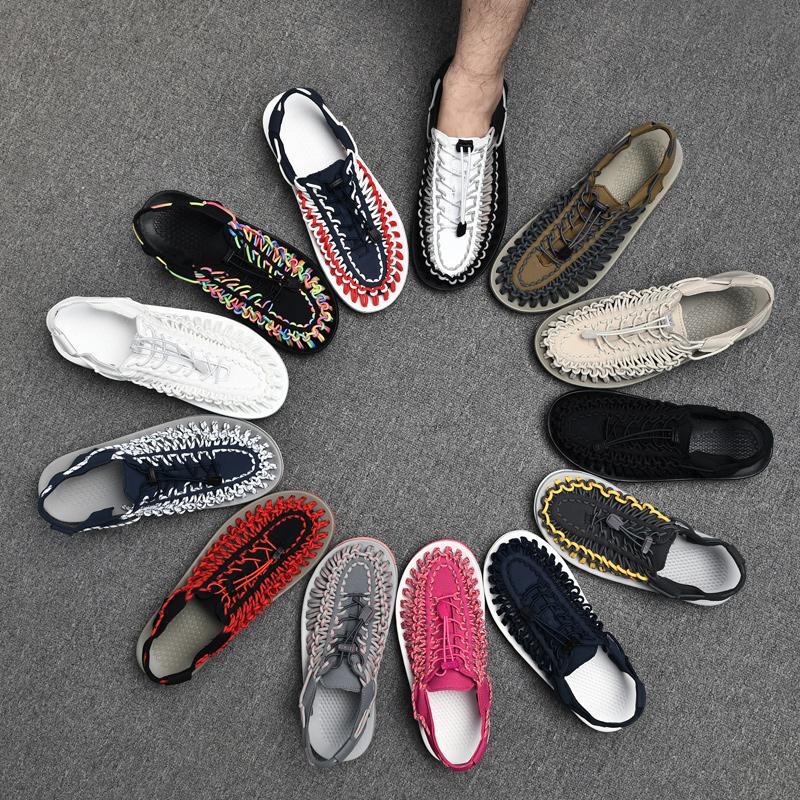 Summer Unisex Sandals Beach Shoes Men 'S Water Slippers Fashion Comfortable Breathable Outdoor Non -Slip Men Women Size 35 -46