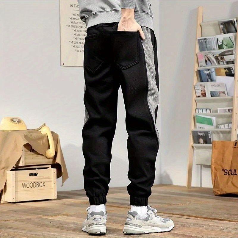 Harem Corduroy Warm Sweatpants for Men Y2k Plain Slim Goth Wholesale Sweat Pants Training Casual Vintage Autumn Winter Trousers